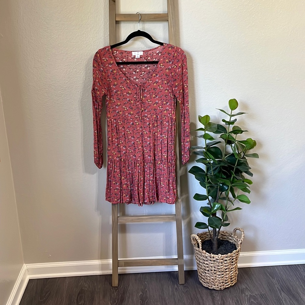 Floral Sleeve Dress